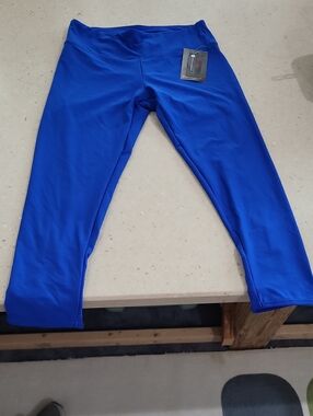 Bright Royal Blue Athletic Leggings